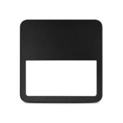 Collerette Asymétrique Noire Pour QUADRA 280 X 280 X 50mm