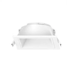 Collerette Basse Luminance Carré Blanc Pour Spot ECLAT II