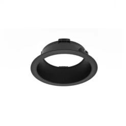 Collerette Basse Luminance Pour Downlight 15W - Noir -Maison Moderne Electricite collerette basse luminance pour downlight 15w noir miidex 2