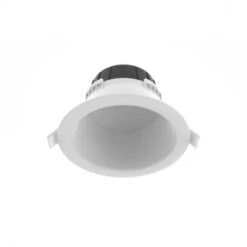 Collerette Basse Luminance Pour Downlight 9W 10W - Blanc -Maison Moderne Electricite collerette basse luminance pour downlight 9w 10w blanc miidex 4
