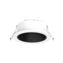Collerette Basse Luminance Rond Blanc/Noir Pour Spot ECLAT II