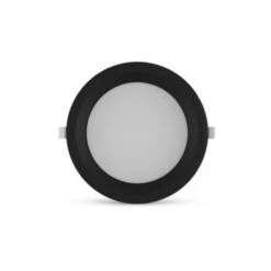 Collerette Incurvée Pour Downlight 21W 24W - Noir -Maison Moderne Electricite collerette incurvee pour downlight 21w 24w noir miidex 2