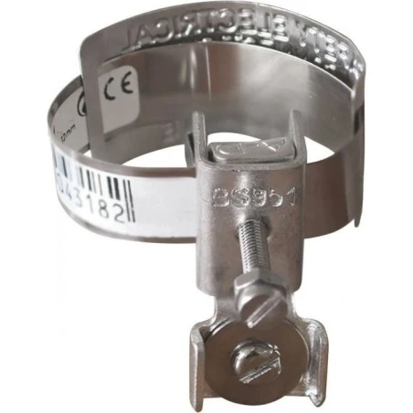 Collier D'équipotentialité Diamètre 8 à 35mm Eur'Ohm 1 Collier D'équipotentialité Diamètre 8 à 35mm Eur'Ohm
