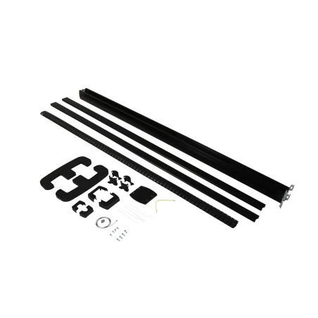 Legrand Colonne Mobile à Clippage Direct 1 Compartiment 2 Faces - H 2m - Noir 2 Legrand Colonne Mobile à Clippage Direct 1 Compartiment 2 Faces - H 2m - Noir – Image 2