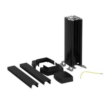 Legrand Colonnette à Clippage Direct 1 Compartiment 2 Faces - H 0,30m - Noir 2 Legrand Colonnette à Clippage Direct 1 Compartiment 2 Faces - H 0,30m - Noir – Image 2