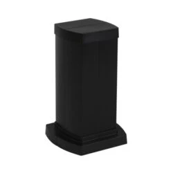 Legrand Colonnette à Clippage Direct 4 Compartiments - H 0,30m - Noir