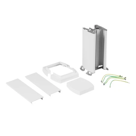 Legrand Colonnette Universelle 2 Compartiments - H 0,30m - Blanc 1 Legrand Colonnette Universelle 2 Compartiments - H 0,30m - Blanc