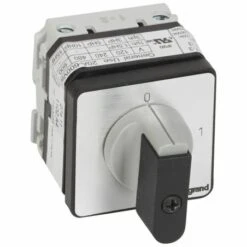 Legrand Commutateur à Cames Interrupteur Marche/arrêt PR21 - 2 Pôles - 2 Contacts