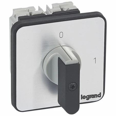 Legrand Commutateur à Cames Interrupteur Marche/arrêt PR26 - 2 Pôles - 2 Contacts 1 Legrand Commutateur à Cames Interrupteur Marche/arrêt PR26 - 2 Pôles - 2 Contacts