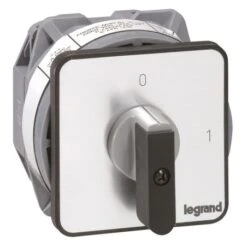 Legrand Commutateur à Cames Interrupteur Marche/arrêt PR40 - 2 Pôles - 2 Contacts