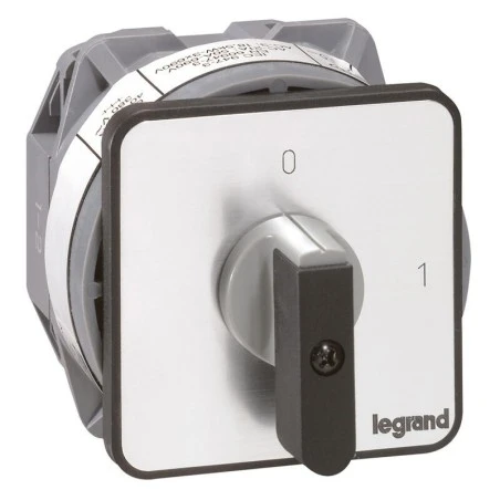 Legrand Commutateur à Cames Interrupteur Marche/arrêt PR40 - 2 Pôles - 2 Contacts 1 Legrand Commutateur à Cames Interrupteur Marche/arrêt PR40 - 2 Pôles - 2 Contacts