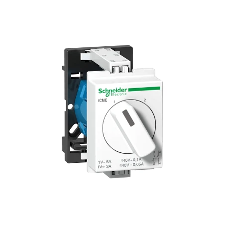 Schneider® Commutateur Rotatif 2 Directions Pour Circuits électroniques - Acti9, ICME 1 Schneider® Commutateur Rotatif 2 Directions Pour Circuits électroniques - Acti9, ICME