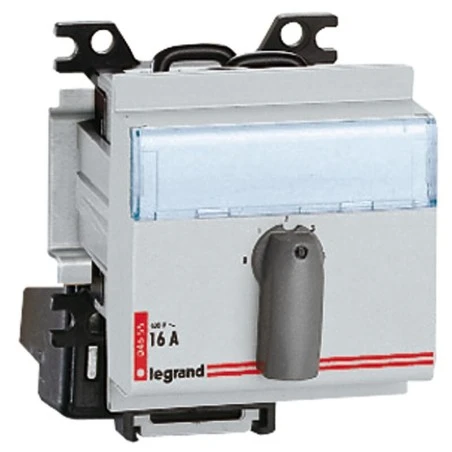 Legrand Commutateur Rotatif Modulaire 4 Directions Avec Arrêt - 1P 16A 400V - 3 Modules 1 Legrand Commutateur Rotatif Modulaire 4 Directions Avec Arrêt - 1P 16A 400V - 3 Modules