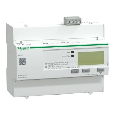 Schneider® Compteur D'énergie Triphasé 125A - Modbus - Acti9 IEM 1 Schneider® Compteur D'énergie Triphasé 125A - Modbus - Acti9 IEM