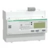 Schneider® Compteur D'énergie Triphasé 125A - Multi Tarif - Alarme KW - BACnet - MID - Acti9 IEM