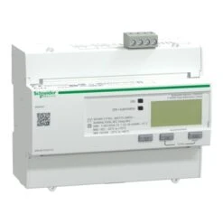 Schneider® Compteur D'énergie Triphasé 125A - Multi Tarif - Alarme KW - Modbus - MID - Acti9 IEM