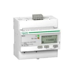 Schneider® Compteur D'énergie Triphasé 63A - Multitarif - Alarme KW - Modbus - MID - Acti9 IEM