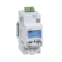 Legrand Compteur Modulaire Monophasé EMDX³ MID Raccordement Direct 63A 2 Modules Avec Sortie Et 1 Entrée à Impulsions