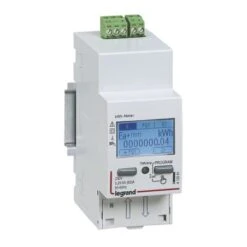 Legrand Compteur Modulaire Monophasé EMDX³ Non MID Raccordement Direct 63A 2 Modules Avec Sortie RS485 - Double Comptage