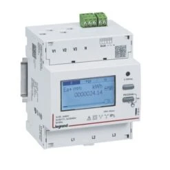 Legrand Compteur Modulaire Triphasé EMDX³ MID Raccordement TI 5A - 4 Modules - Avec Sortie RS485