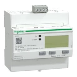 Schneider® Compteur D'énergie Triphasé TI Souples U018 - Multi Tarif - Alarme KW - Modbus - Acti9 IEM