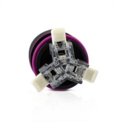 Connecteur étanche Automatique IP68 250V 16A Noir 3 Fils Enfichable M/F -Maison Moderne Electricite connecteur etanche automatique ip68 250v 16a noir 3 fils enfichable m f miidex lighting 3