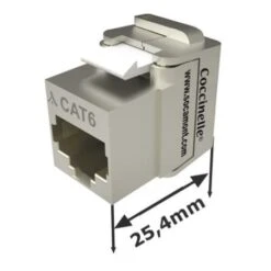 Connecteur RJ45 Jack Coccinelle® One Pouce Keystone CAT6 FTP