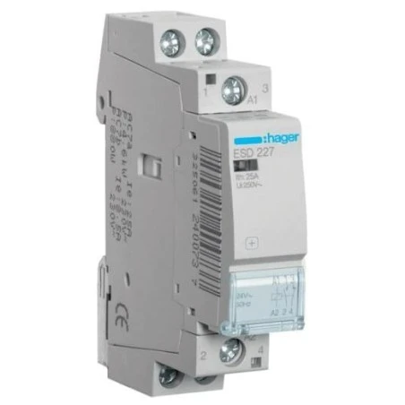 Contacteur 25A, 1F+1O, 24 V 1 Contacteur 25A, 1F+1O, 24 V