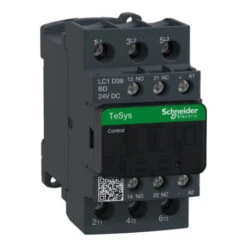 Schneider® Contacteur - 3P - AC-3 440V - 38A - Bobine 24Vcc - TeSys LC1D38BD