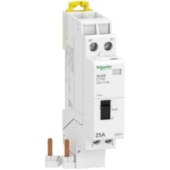 Schneider® Contacteur à Sélecteur Raccord. Rapide 25A 2P Contact 2F - 230V - Acti9 IDT40 CT