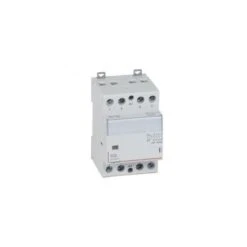 Legrand Contacteur De Puissance CX³ Bobine 230V~ Sans Commande Manuelle - 4P 400V~ - 63A - Contact 4F - 3 Modules