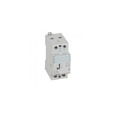 Legrand Contacteur De Puissance CX³ Commande Manuelle Bobine 24V~ - 2P 250V~ - 40A - Contact 2F - 2 Modules 1 Legrand Contacteur De Puissance CX³ Commande Manuelle Bobine 24V~ - 2P 250V~ - 40A - Contact 2F - 2 Modules