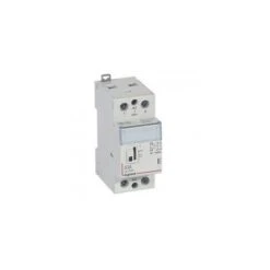 Legrand Contacteur De Puissance CX³ Commande Manuelle Bobine 24V~ - 2P 250V~ - 63A - Contact 2F - 2 Modules
