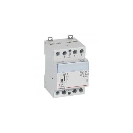 Legrand Contacteur De Puissance CX³ Commande Manuelle Bobine 24V~ - 2P 400V~ - 63A - Contact 4F - 2 Modules 1 Legrand Contacteur De Puissance CX³ Commande Manuelle Bobine 24V~ - 2P 400V~ - 63A - Contact 4F - 2 Modules