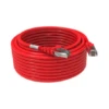 Cordon RJ45 10m - CAT6A - Surmoulé S/FTP - 100Ω - LS0H - Rouge