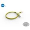 Cordon RJ45 1m - CAT6A - Surmoulé S/FTP - 100Ω - LS0H - Jaune