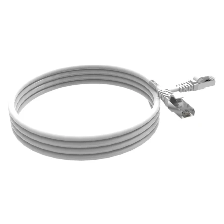 Cordon RJ45 2m - CAT6A - Surmoulé S/FTP - 100Ω - LS0H - Blanc 1 Cordon RJ45 2m - CAT6A - Surmoulé S/FTP - 100Ω - LS0H - Blanc