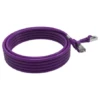 Cordon RJ45 5m - CAT6A - Surmoulé S/FTP - 100Ω - LS0H - Violet
