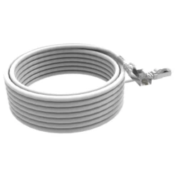Cordon RJ45 7m - CAT6A - Surmoulé S/FTP - 100Ω - LS0H - Blanc