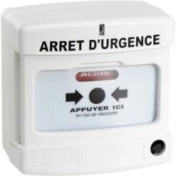 Déclencheur Manuel D'arrêt D'urgence - Double Contact