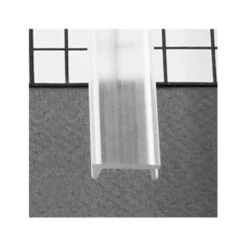 Diffuseur Clic Profilé 15.4mm Transparent 2m Pour Bandeaux LED