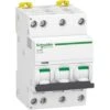 Schneider® Disjoncteur 10A Courbe C - 3P+N - 6000A/10kA - Acti9 IC40N