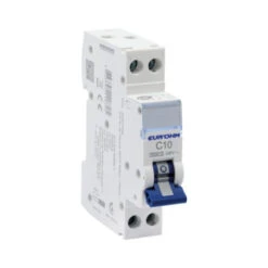 Disjoncteur 10A - Courbe C - Connexion à Vis - 1P+N - NF