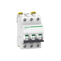 Schneider® Disjoncteur 1A Courbe K - 3P - Acti9, IC60L
