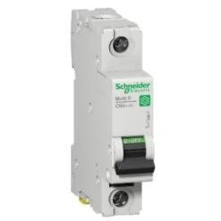 Schneider® Disjoncteur 1P - 20A - Courbe C - 250V-DC - Multi9 C60H-DC