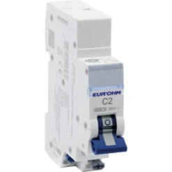 Disjoncteur 2A - Courbe C - Connexion Automatique - 1P+N - NF