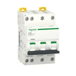 Schneider® Disjoncteur 32A Courbe C - 3P+N - 6000A/10kA - Acti9 IC40N