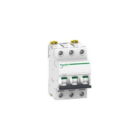 Schneider® Disjoncteur 6A Courbe C - 3P - Acti 9 IC60L 1 Schneider® Disjoncteur 6A Courbe C - 3P - Acti 9 IC60L