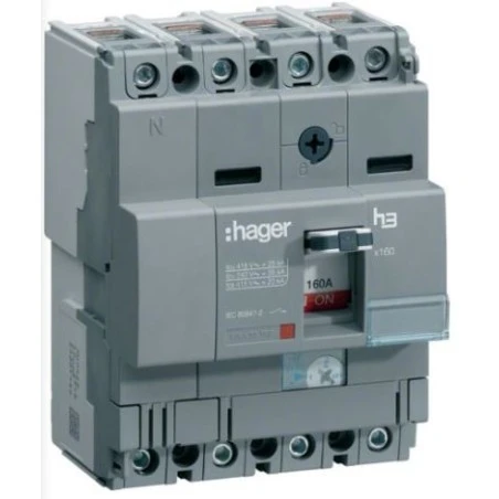 Disjoncteur Boitier Moulé 4P 125A 25kA CTC 1 Disjoncteur Boitier Moulé 4P 125A 25kA CTC