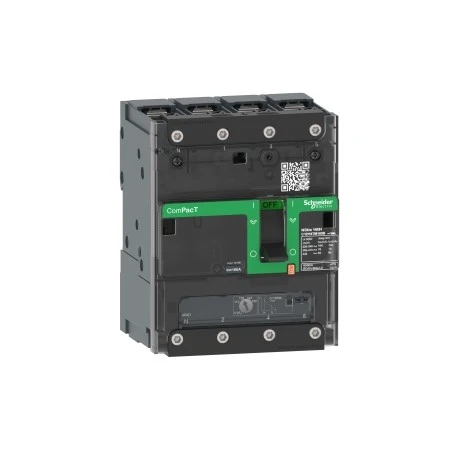 Schneider® Disjoncteur ComPacT NSXmE TMD 25A 4P4D 16kA Bornes à Cosses SCHNEIDER 1 Schneider® Disjoncteur ComPacT NSXmE TMD 25A 4P4D 16kA Bornes à Cosses SCHNEIDER